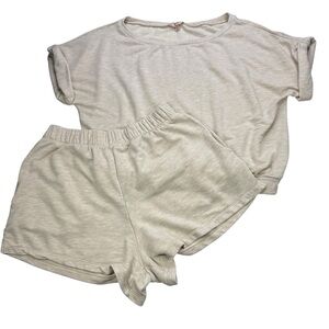 Eberjey Softest Sweats Shorts Set, XS/S